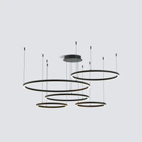 WOMO Multi LED Ring Chandelier-WM2003