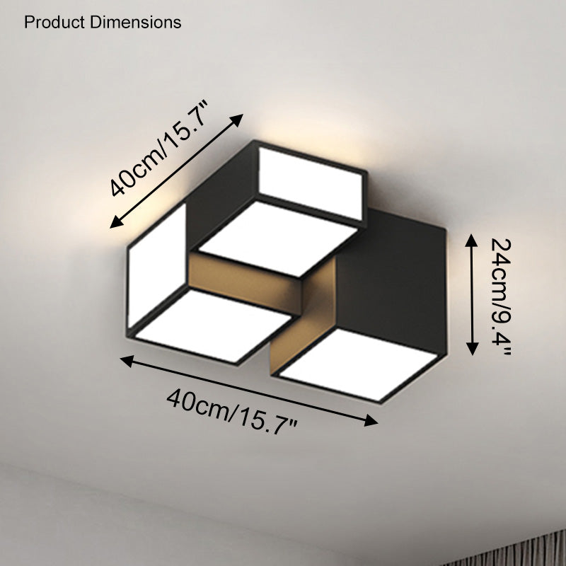 WOMO Cool Cube Ceiling Light-WM1015