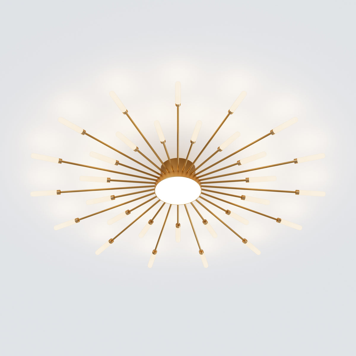 WOMO Firework Sunburst Flush Mount Ceiling Light-WM1001