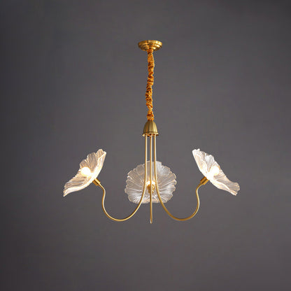 WOMO Lotus Flower Arm Chandelier-WM2025