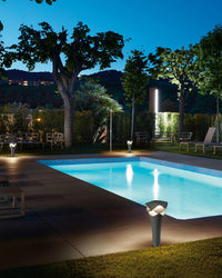 WOMO Decorative Lawn Bollard Light-WM9054