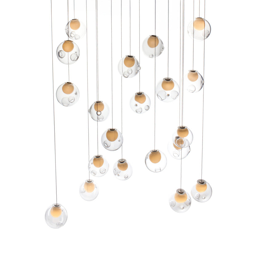 WOMO Cluster Globe Glass Pendant Light-WM3002