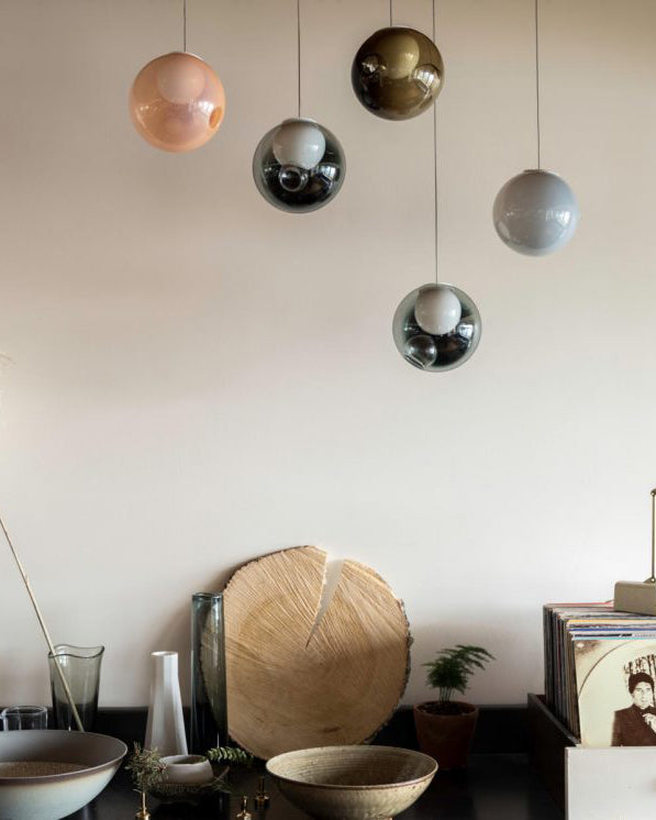 WOMO Cluster Globe Glass Pendant Light-WM3002