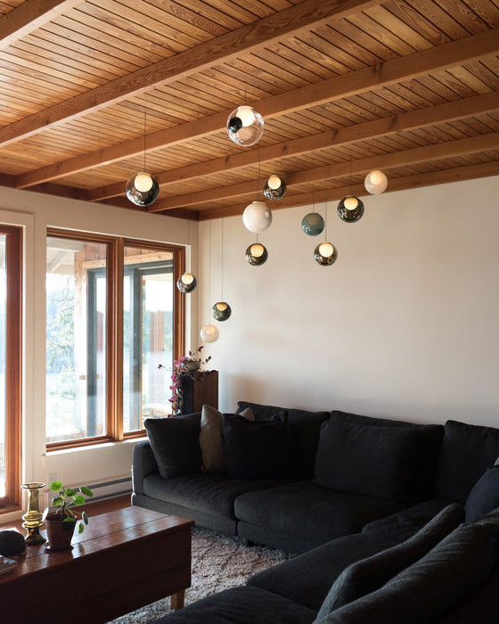WOMO Cluster Globe Glass Pendant Light-WM3002