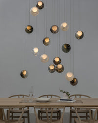 WOMO Cluster Globe Glass Pendant Light-WM3002