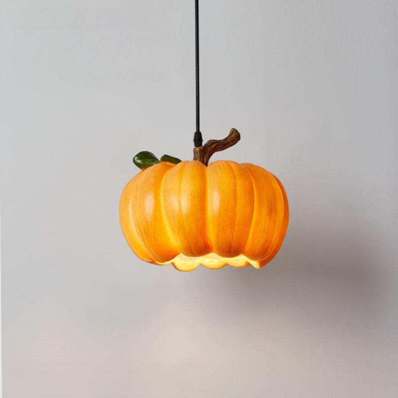 WOMO Pumpkin Glass Dome Pendant Light-WM3004