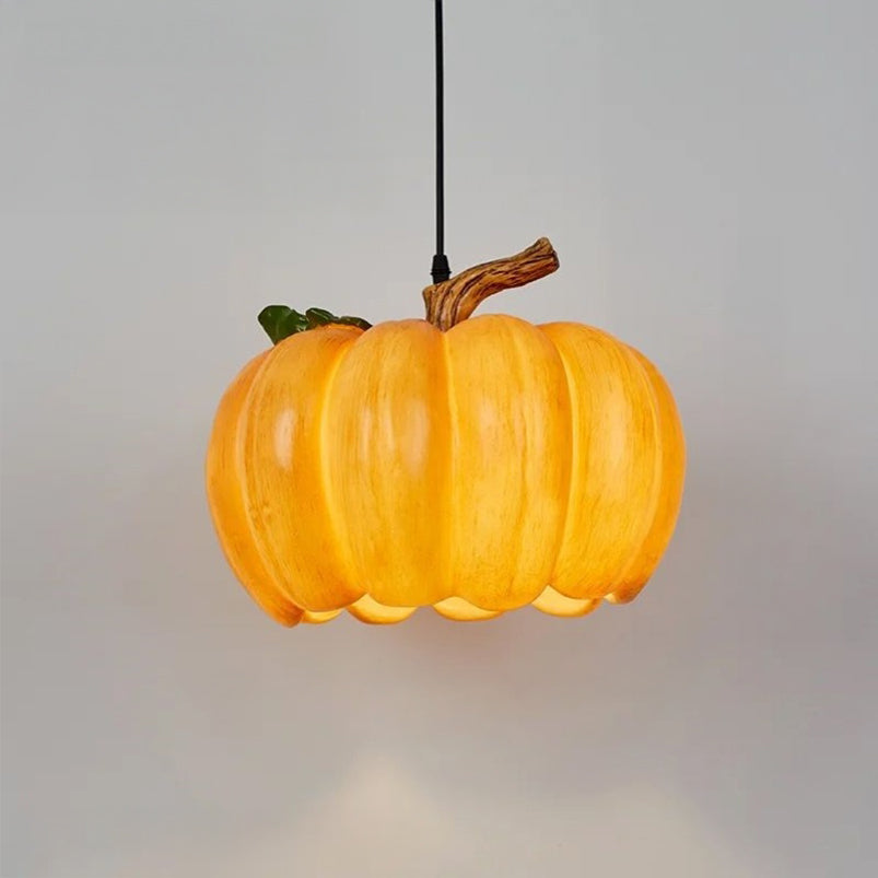 WOMO Pumpkin Glass Dome Pendant Light-WM3004