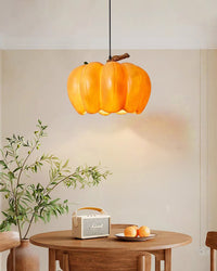 WOMO Pumpkin Glass Dome Pendant Light-WM3004