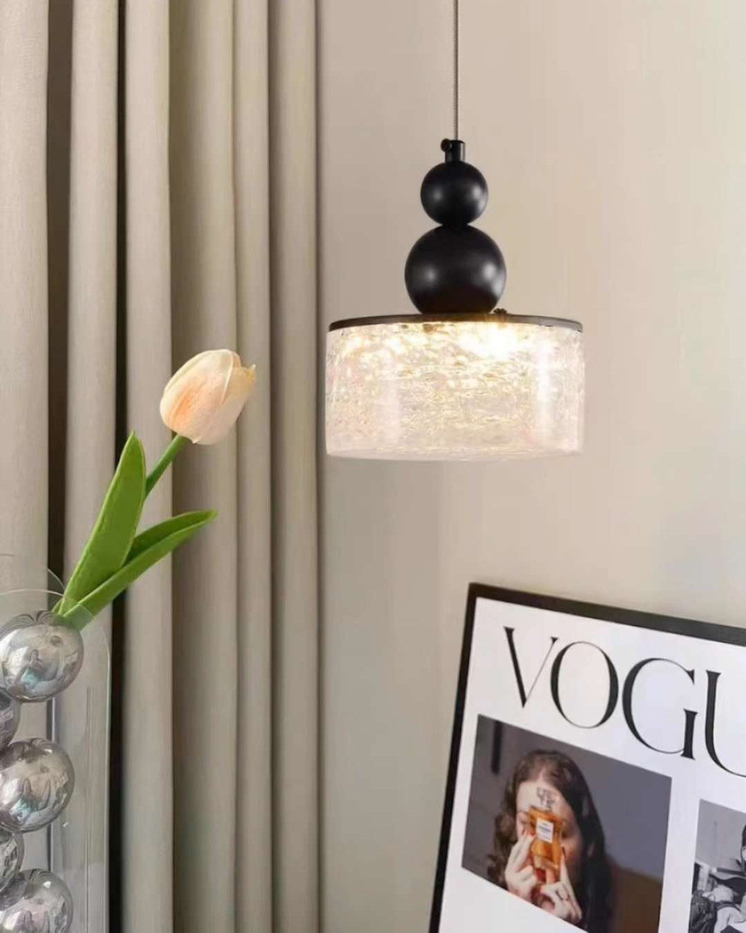 WOMO Cylinder Resin Pendant Light-WM3005