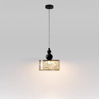 WOMO Cylinder Resin Pendant Light-WM3005