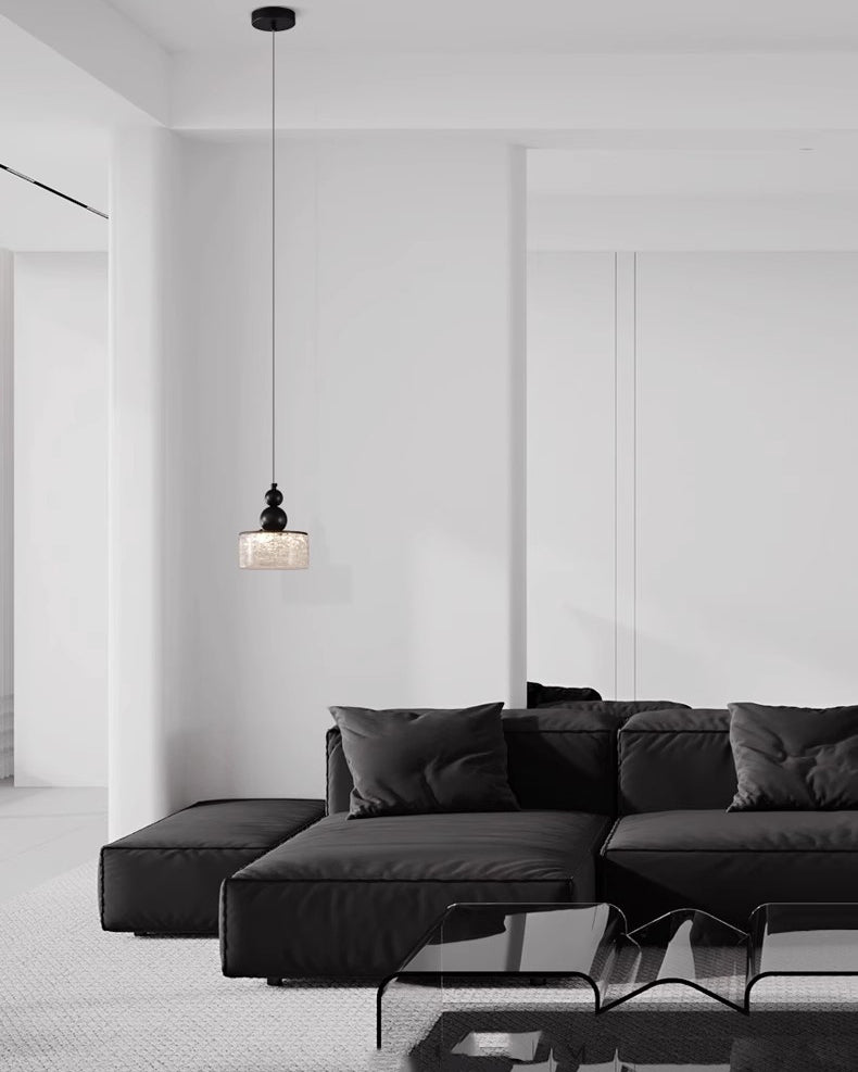 WOMO Cylinder Resin Pendant Light-WM3005