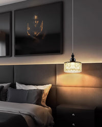 WOMO Cylinder Resin Pendant Light-WM3005