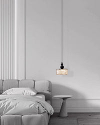 WOMO Cylinder Resin Pendant Light-WM3005