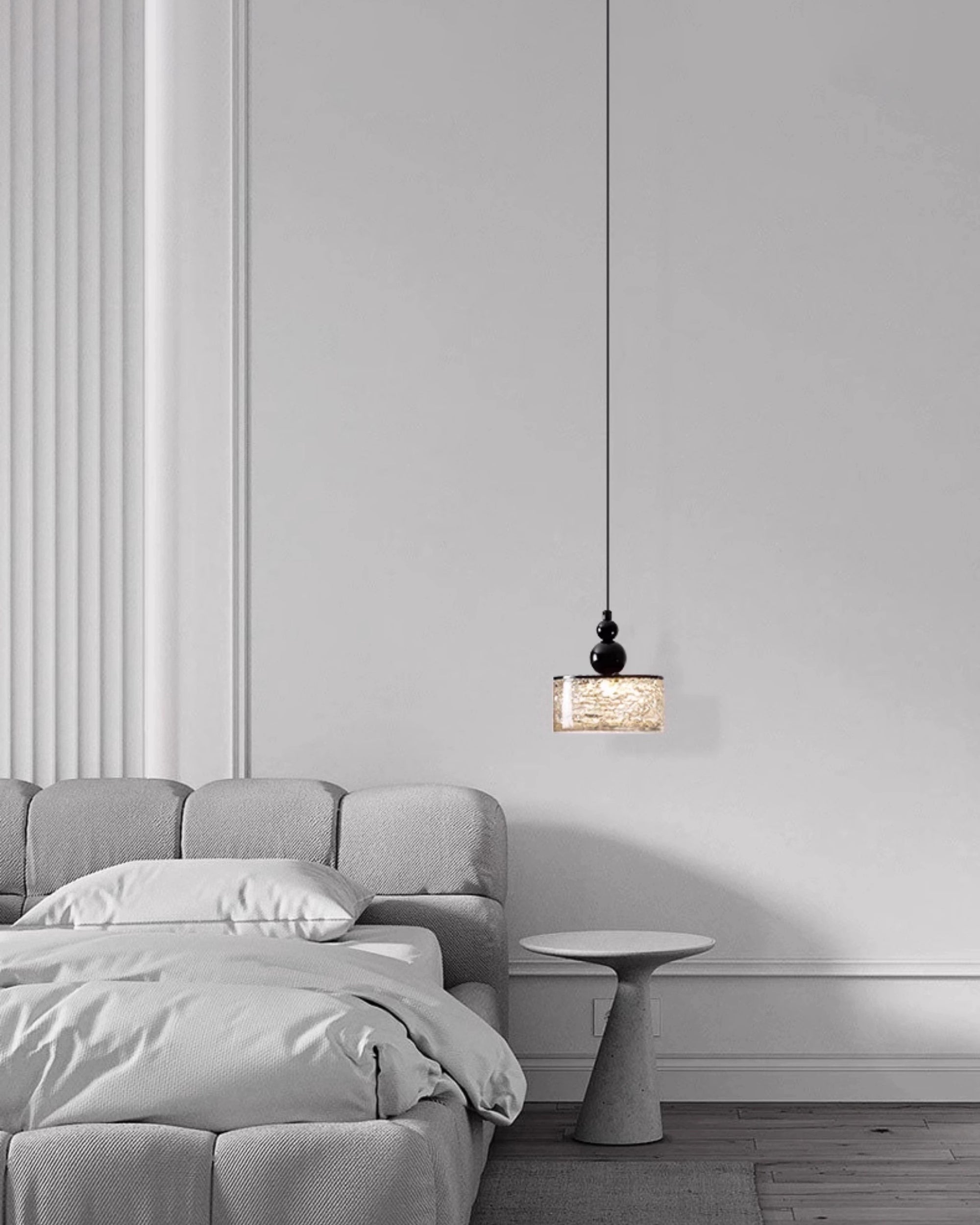 WOMO Cylinder Resin Pendant Light-WM3005