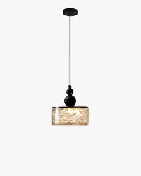 WOMO Cylinder Resin Pendant Light-WM3005