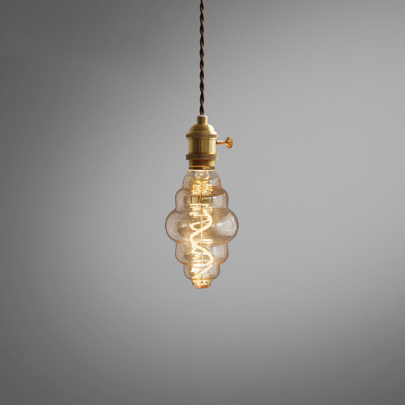 WOMO Multi-Shaped Glass Pendant Light-WM3006