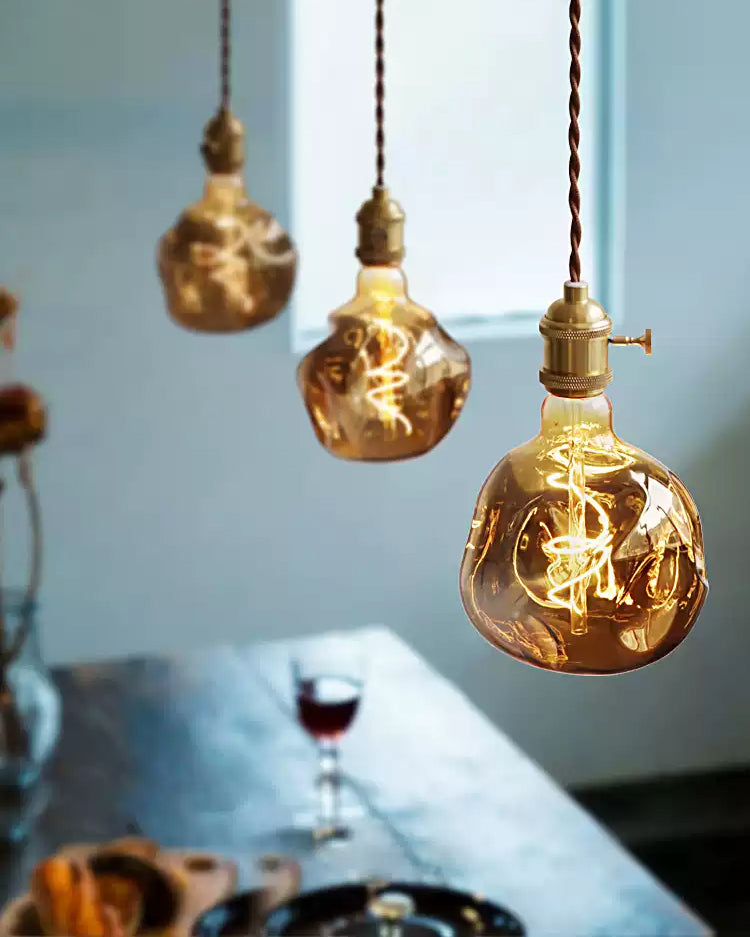 WOMO Multi-Shaped Glass Pendant Light-WM3006