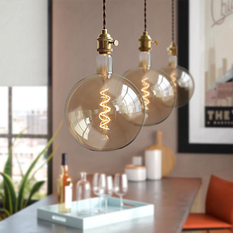 WOMO Multi-Shaped Glass Pendant Light-WM3006