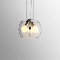 WOMO Cylinder Glass Pendant Light-WM3007