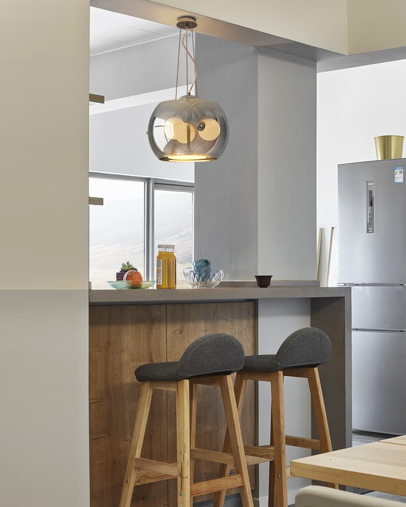 WOMO Cylinder Glass Pendant Light-WM3007