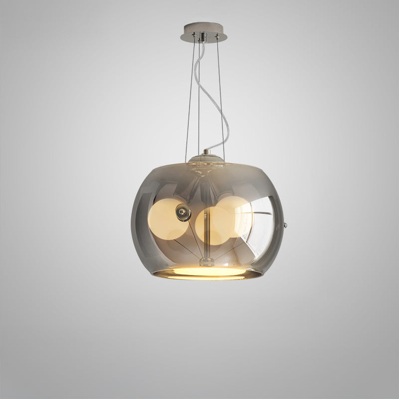 WOMO Cylinder Glass Pendant Light-WM3007