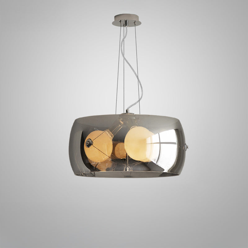 WOMO Cylinder Glass Pendant Light-WM3007