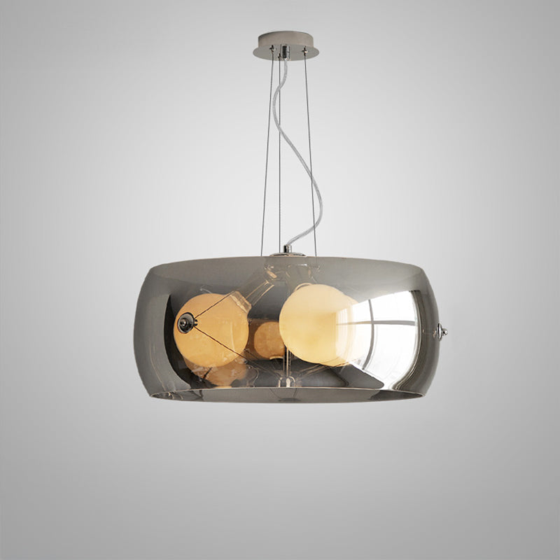 WOMO Cylinder Glass Pendant Light-WM3007