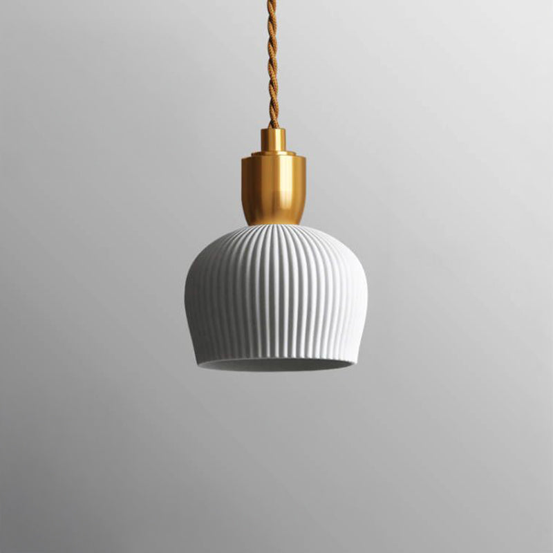 WOMO Ceramic White Pendant Light-WM3008