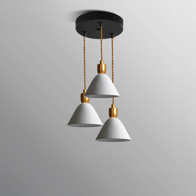 WOMO Ceramic White Pendant Light-WM3008