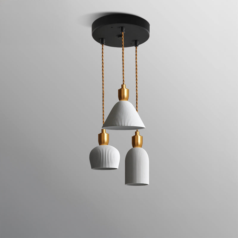 WOMO Ceramic White Pendant Light-WM3008