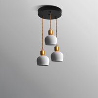 WOMO Ceramic White Pendant Light-WM3008