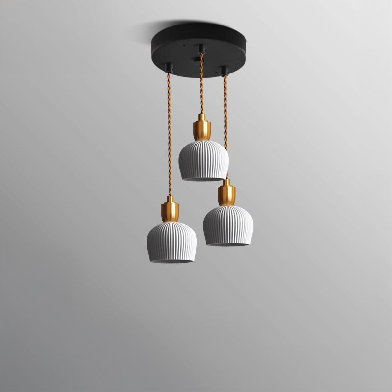 WOMO Ceramic White Pendant Light-WM3008