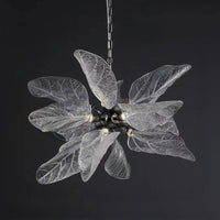 WOMO Luxury Crystal Leaf Chandelier-WM3010