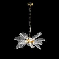 WOMO  Crystal Leaf Petal Chandelier-WM3013