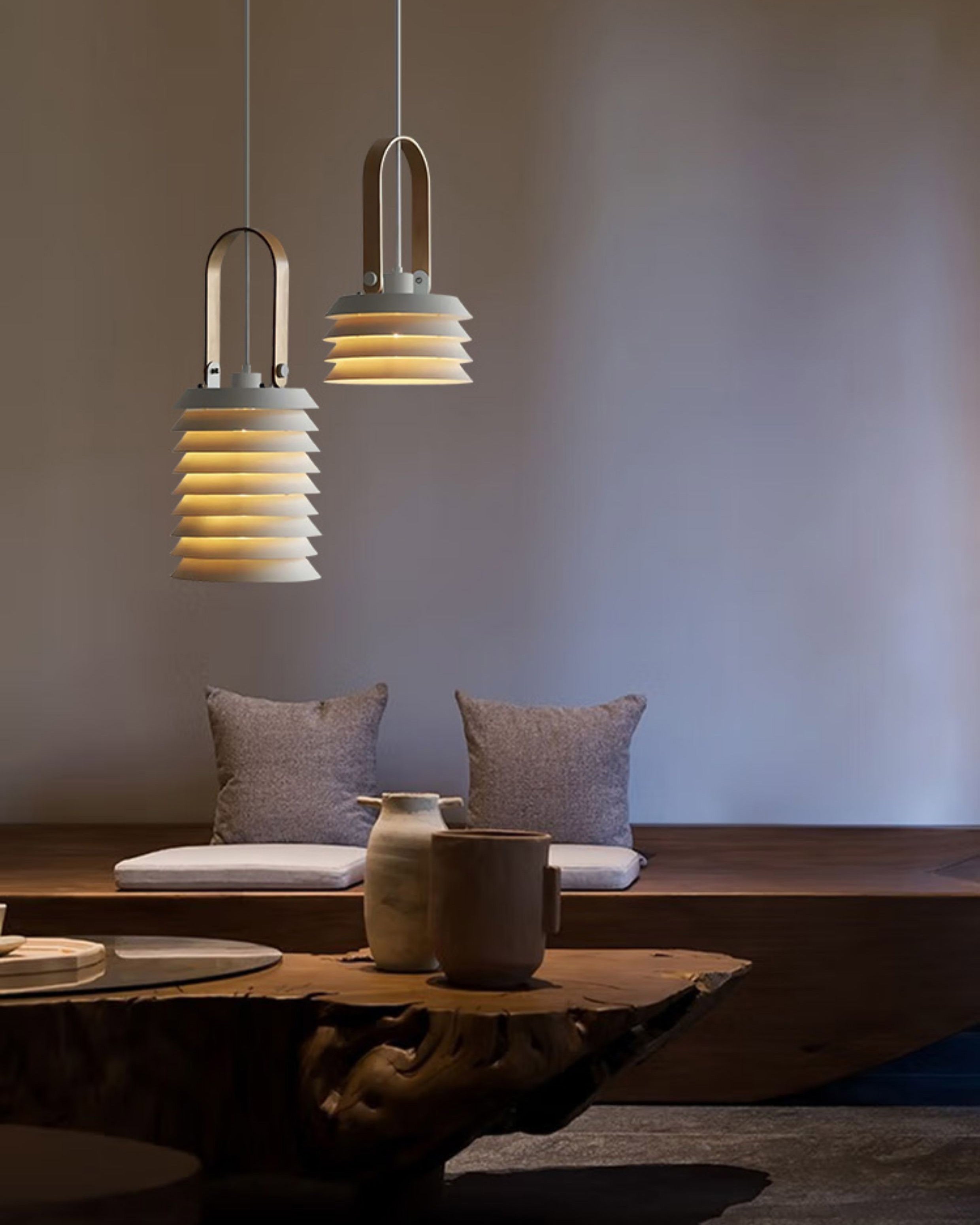 WOMO Minimalist Lantern Pendant Light-WM3015