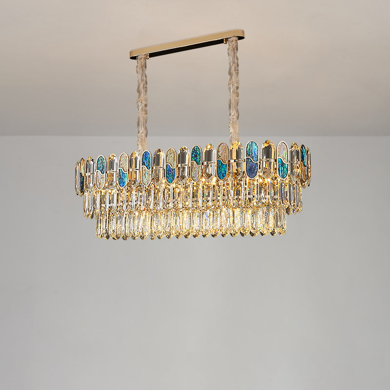 WOMO Luxury Shell Crystal Chandelier-WM3027