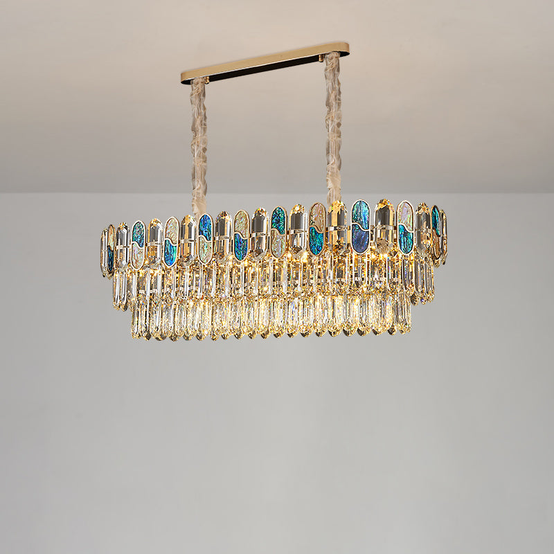 WOMO Luxury Shell Crystal Chandelier-WM3027
