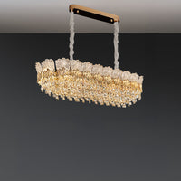 WOMO Luxury Round/Oval Crystal Chandelier-WM3031
