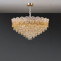WOMO Luxury Round/Oval Crystal Chandelier-WM3031