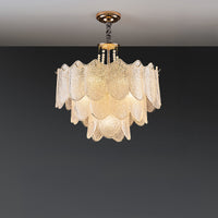 WOMO Tiered Glass Chandelier-WM3033