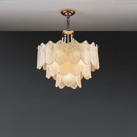 WOMO Tiered Glass Chandelier-WM3033