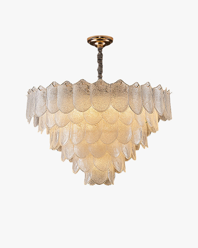 WOMO Tiered Glass Chandelier-WM3033