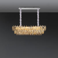 WOMO Tiered Crystal Chandelier-WM3035
