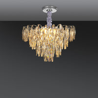 WOMO Tiered Crystal Chandelier-WM3035