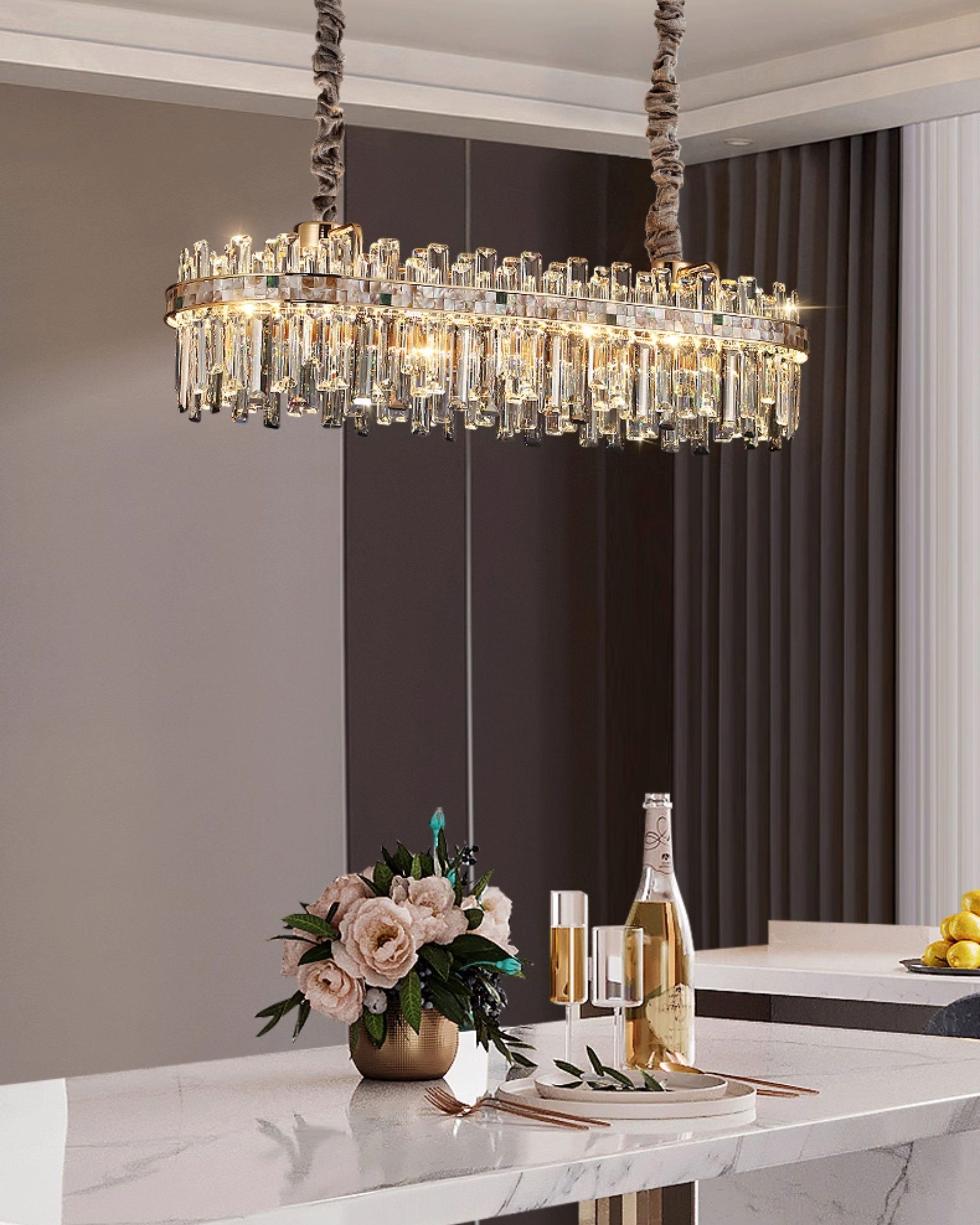 WOMO Luxury Crystal Chandelier-WM3036