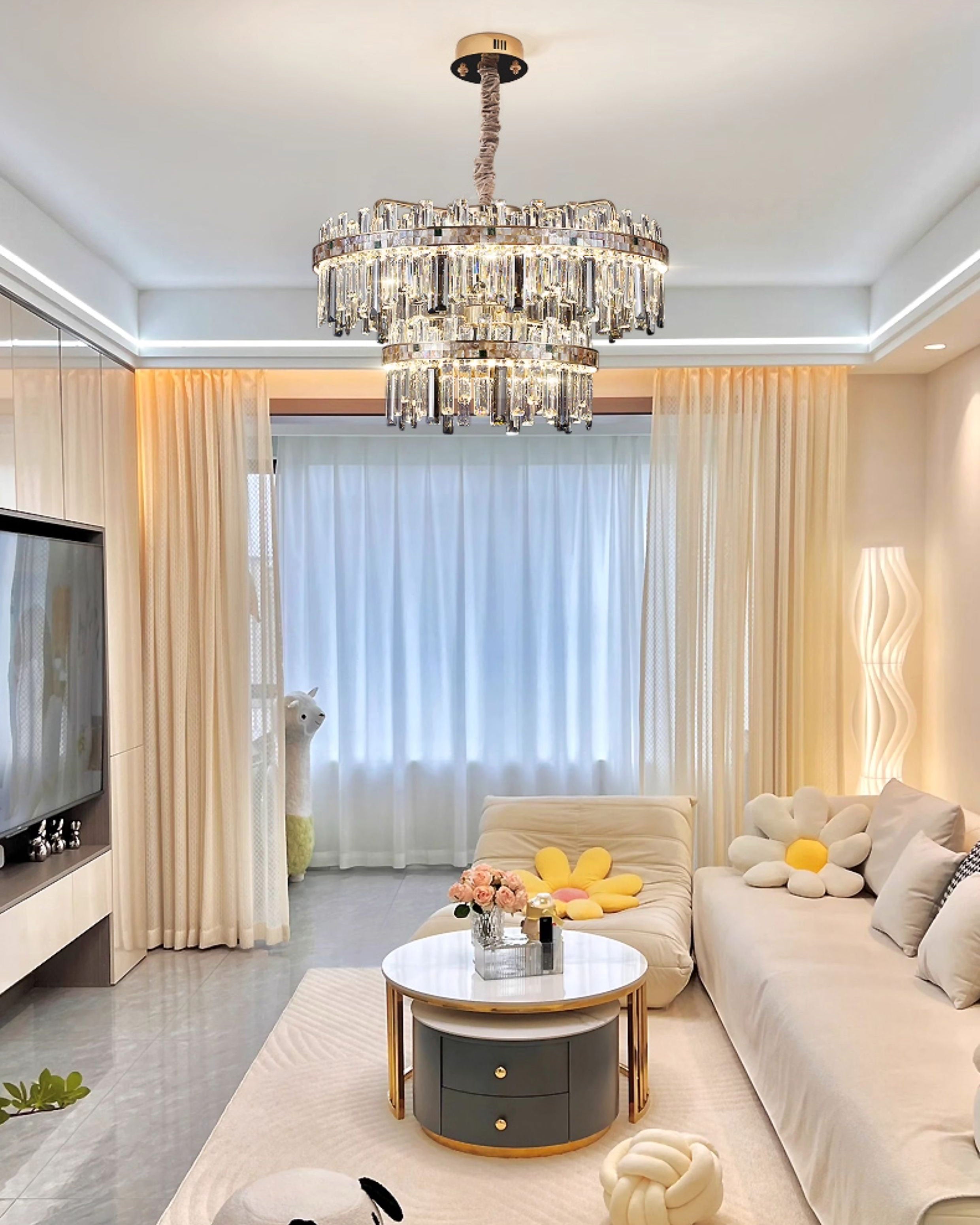WOMO Luxury Crystal Chandelier-WM3036