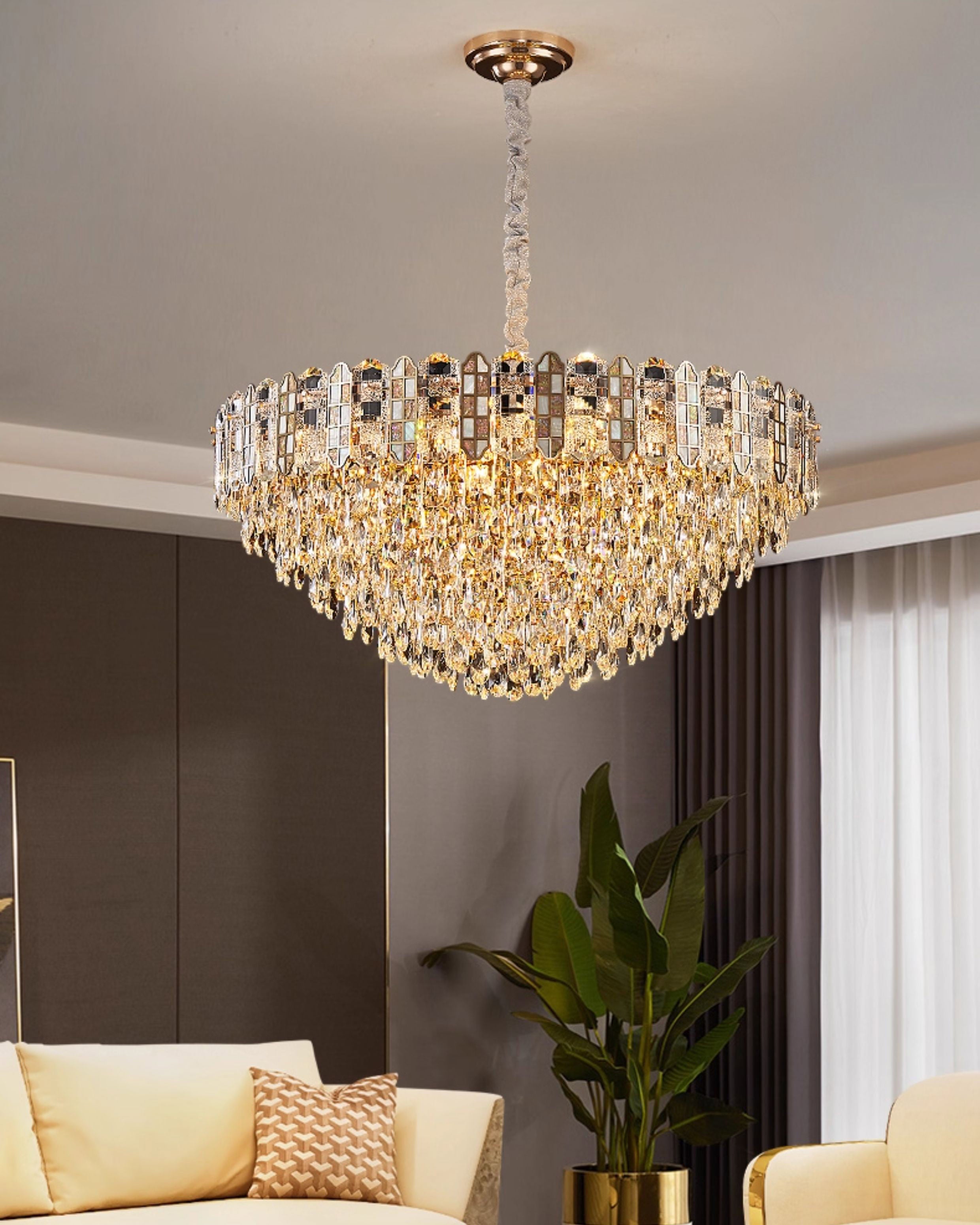 WOMO Luxury Crystal Chandelier-WM3037