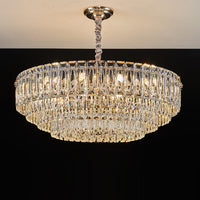 WOMO Tiered Crystal Chandelier-WM3038