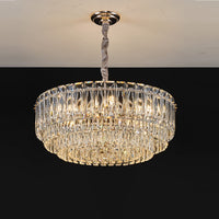 WOMO Tiered Crystal Chandelier-WM3038