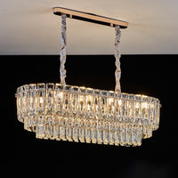 WOMO Tiered Crystal Chandelier-WM3038